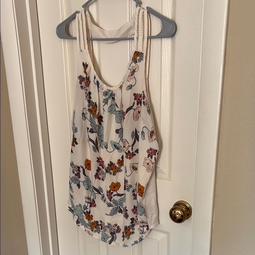 Maurices Floral Flowy Tank Top